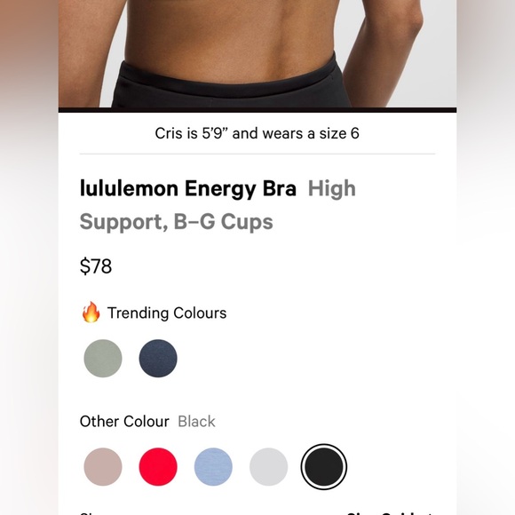 Lululemon Energy Bra - Picture 4 of 8